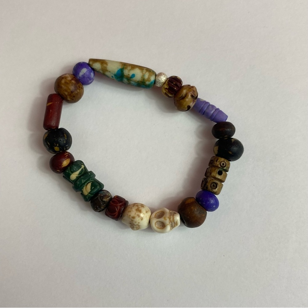 Handmade by me Buffalo bone bracelet fits kids/Baby VS/SM/M